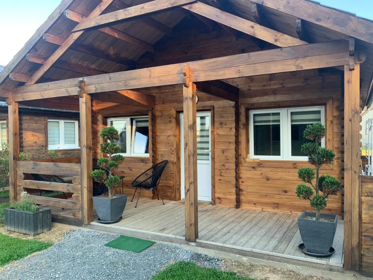 Le Chalet De Vacances Hermival-les-Vaux Exterior foto